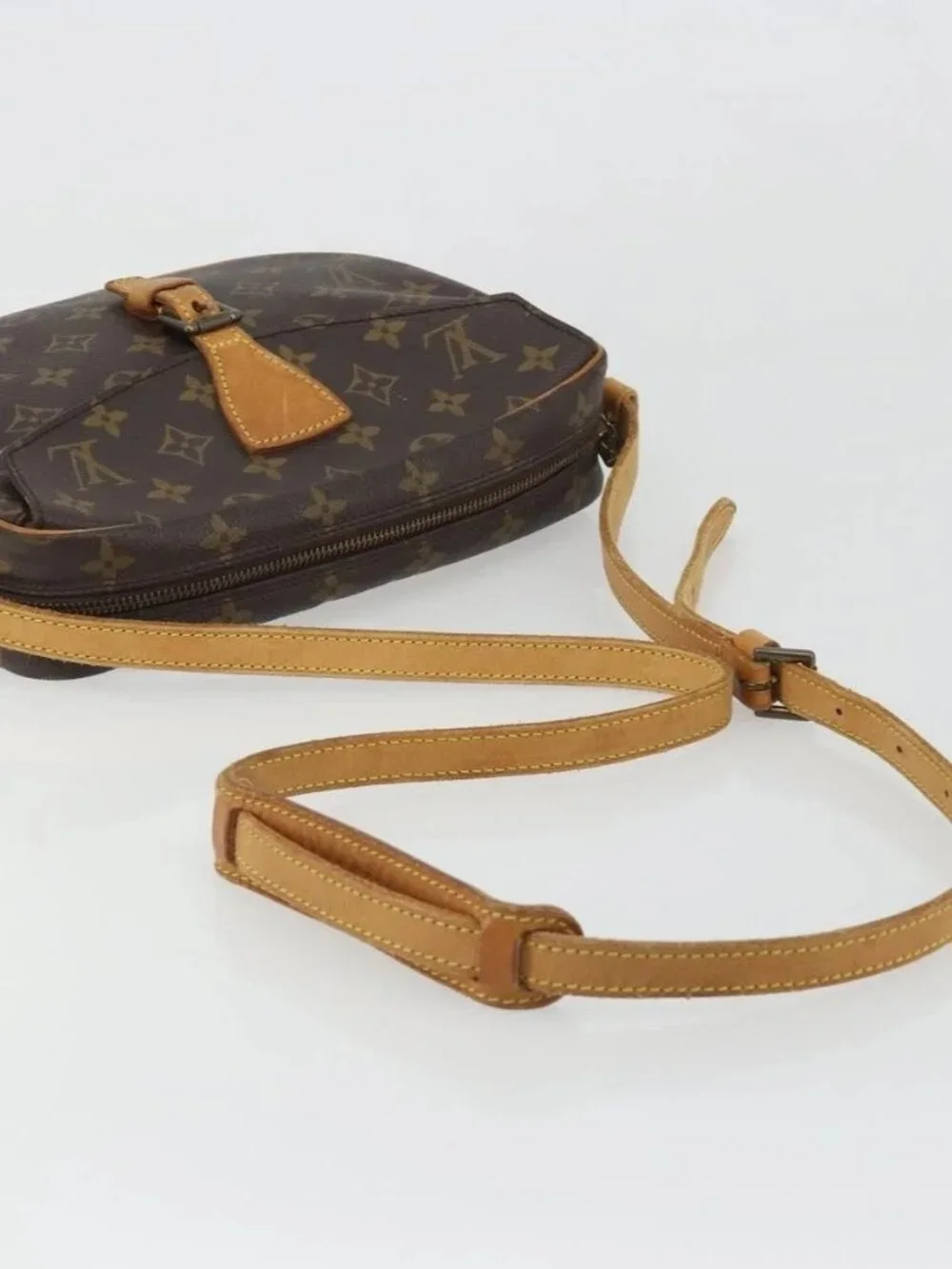LOUIS VUITTON Monogram Jeune Fille MM Shoulder Bag M51226 LV Auth 188422